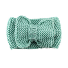 Women Knitted Bow Headband 2016 New Turbante Ear Warmer Winter Ladies Turban Head Wraps Hair Accessorie 6 Colors