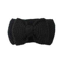 Women Knitted Bow Headband 2016 New Turbante Ear Warmer Winter Ladies Turban Head Wraps Hair Accessorie 6 Colors