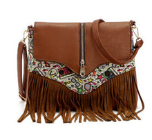 FLYING BIRDS 2016 women messenger bags tassel bag National shoulder bag handbag bolsas women crossbody bags purse LM3932fb
