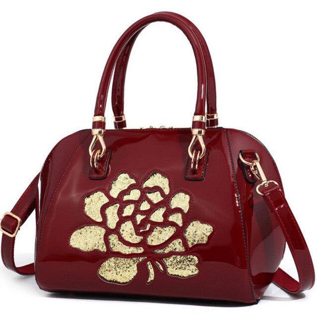 FLYING BIRDS women leather handbag designer brands tote new shoulder bag embroidered messenger bags high quality purse LM4007fb