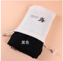 2017 New Fashion Style Women Scarf Pashmina Solid Cotton Linen Female Scarf  Keep Warm Literature 190x160cm  with A Bag