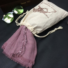 2017 New Fashion Style Women Scarf Pashmina Solid Cotton Linen Female Scarf  Keep Warm Literature 190x160cm  with A Bag