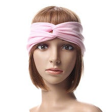 1 pcs Chic Women Turban Headband Head Wrap Twist Knotted Knot Soft Hair Band Cotton Fashion Accessories Tools