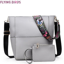 FLYING BIRDS women bucket bag women handbags designer purse shoulder bags female tote high quality lady messenger bags LM3869fb