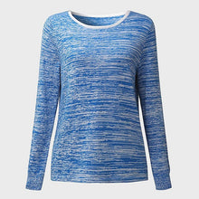 2017 Women Blue Pullover Tops Knitted Sweater Pull Femme Spring Autumn Winter Casual O Neck Long Sleeve Jumper Plus Size