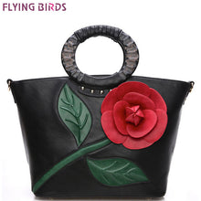 FLYING BIRDS! 2016 women handbag designer tote women leather handbags bolsas bag flower summer style women's pouch  LM3025fb