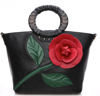FLYING BIRDS! 2016 women handbag designer tote women leather handbags bolsas bag flower summer style women's pouch  LM3025fb