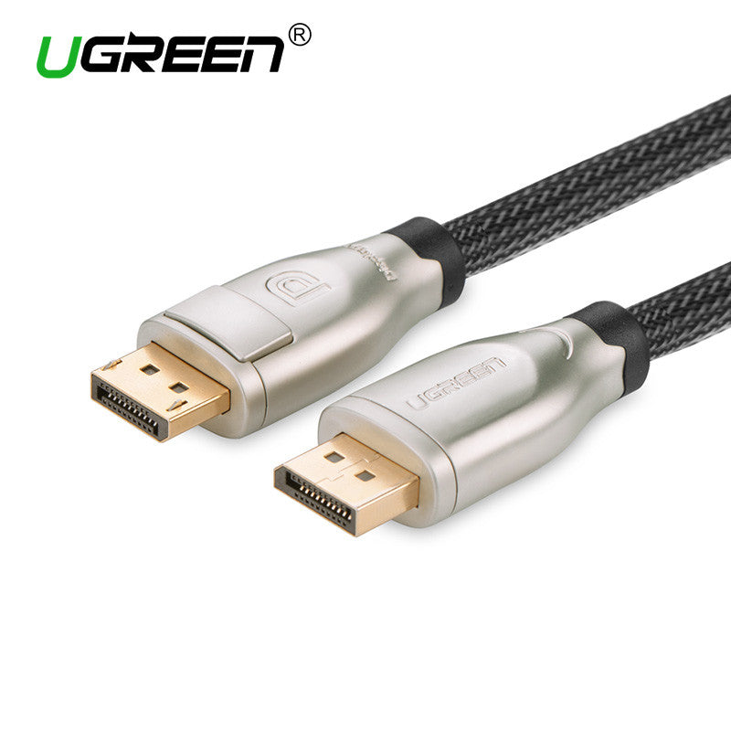 Ugreen 4K 1.2 Display Port DP Male To DisplayPort dp Male Gold-Plated DP Cable 2M 3M 5M for PC Monitor Projector Laptop