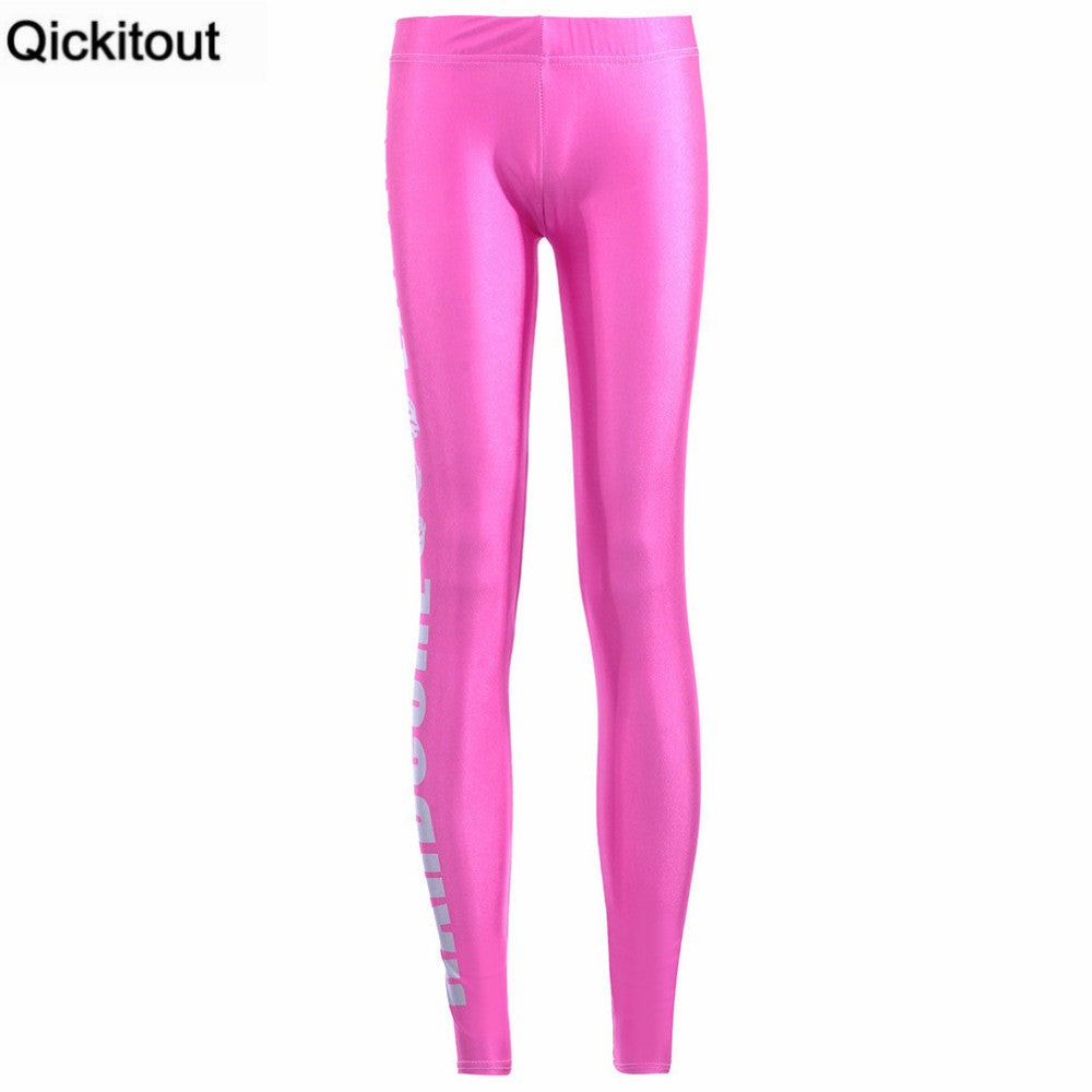 Wholesale hot shoes work new pants women pants pink print cotton blended pants Capris soft new fitness