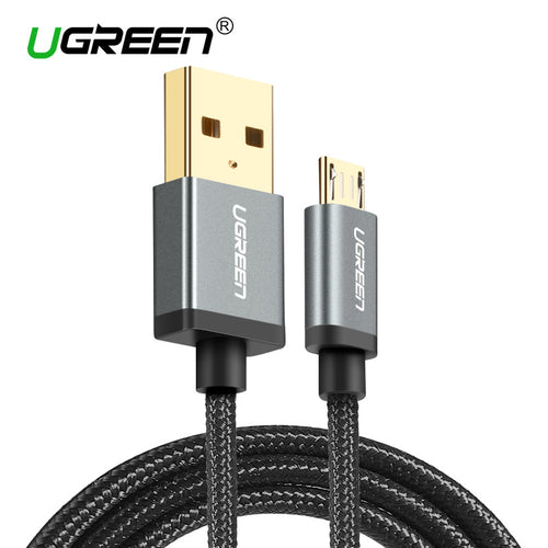 Ugreen Micro USB to USB Cable for Samsung HTC Huawei Fast Charger USB Data Cable for Xiaomi Android Mobile Phone Cables Microusb