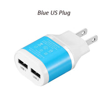 Phone Charger Quick Fast Universal USB Charge Portable EU US Plug Travel Wall Charger Adapter For Smart Phone Iphone iPad Tablet