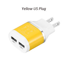 Phone Charger Quick Fast Universal USB Charge Portable EU US Plug Travel Wall Charger Adapter For Smart Phone Iphone iPad Tablet