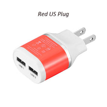 Phone Charger Quick Fast Universal USB Charge Portable EU US Plug Travel Wall Charger Adapter For Smart Phone Iphone iPad Tablet