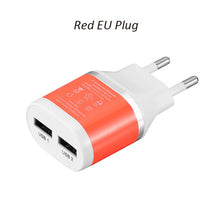Phone Charger Quick Fast Universal USB Charge Portable EU US Plug Travel Wall Charger Adapter For Smart Phone Iphone iPad Tablet