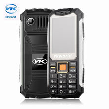 Original VKworld Stone V3S Mobile Phone 2.4 inch Dual SIM Waterproof 21 Keys Bluetooth FM Cell Phone Built in 2200mAh Battery