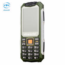 Original VKworld Stone V3S Mobile Phone 2.4 inch Dual SIM Waterproof 21 Keys Bluetooth FM Cell Phone Built in 2200mAh Battery