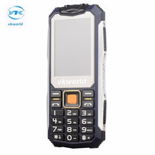 Original VKworld Stone V3S Mobile Phone 2.4 inch Dual SIM Waterproof 21 Keys Bluetooth FM Cell Phone Built in 2200mAh Battery