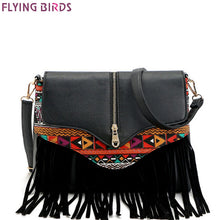 FLYING BIRDS 2016 women messenger bags tassel bag National shoulder bag handbag bolsas women crossbody bags purse LM3932fb