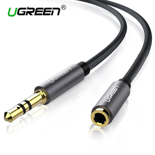 Ugreen Headphone Extension Cable Jack 3.5mm Male to Female Aux Cable Audio Extension Cable 1m 2m 3m 5m for Computer Mobile Phone