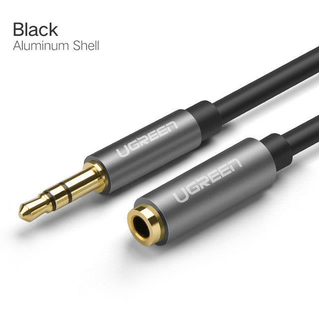 Ugreen Headphone Extension Cable Jack 3.5mm Male to Female Aux Cable Audio Extension Cable 1m 2m 3m 5m for Computer Mobile Phone