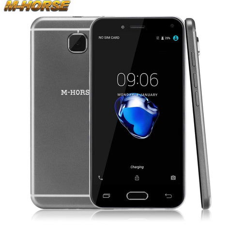 Origianl M-HORSE C9 5.0 inch 1280x720 SmartPhone 512M RAM 4G ROM 5.0MP & 2.0MP Dual Camera Mobile Phone Built in 2600mAh Battery