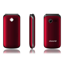 Original VKworld Diamond Z2 2.4'' TFT Flip Elders Mobile Phone Dual SIM Card / FM/Torch 800mAh Big Qwerty Keyboard Cellphone