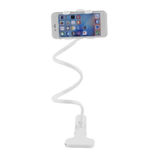 Lazy Shelf Bedside Mobile Phone Holder Clip For Smart Phone Adjustable Stand Holder Bed Table Desk Long Bending Foldable Support