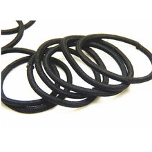 Wholesale Girl Male Elastic Hair Bands Tie Rope Ring Rubber Ponytail Holder Nylon Black Headwear For Women Hair Accessories