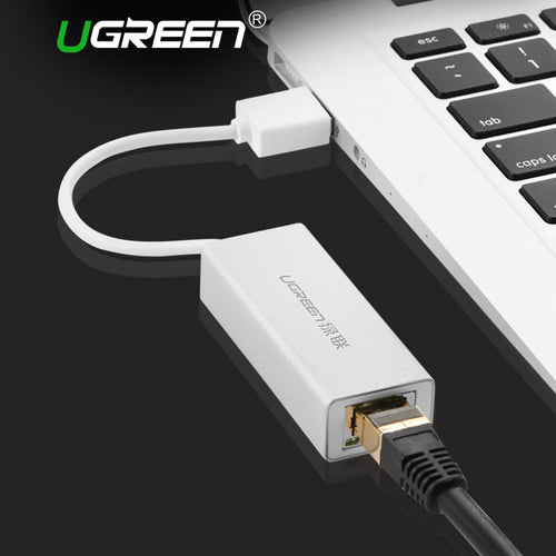Ugreen USB 3.0 to RJ45 gigabit Lan Network Ethernet Adapter Card For Mac OS Android Tablet pc Laptop Smart TV at 10/100/1000Mbps