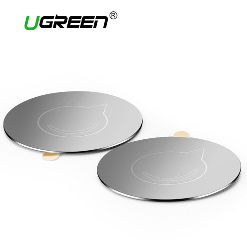 Ugreen Universal Magnetic Iron Sheets For Car Phone Holder Matal Plate Use for magnet Air Vent Mount Holder Mobile Phone Stand