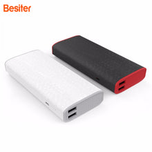 Besiter Portable External 5000mah Battery Pack Charger For Smart Phones Universal Power Bank Super Slim Poverbank