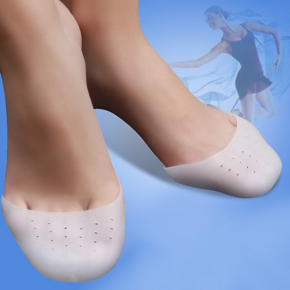 New 1 Pair Professional Gel Toe Caps Pads Protector for Pointed Ballet Shoes