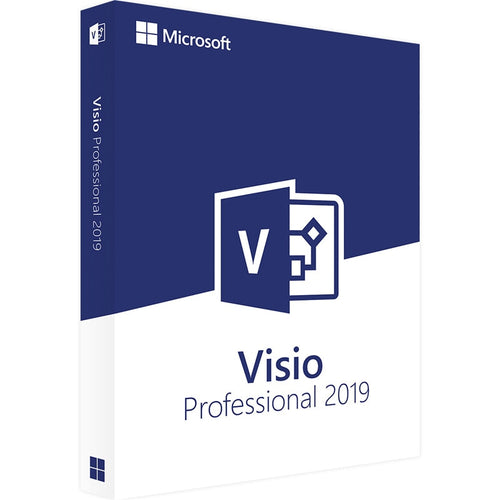Microsoft Office Visio Professional 2019 For Windows Digital Delivery License 1 User